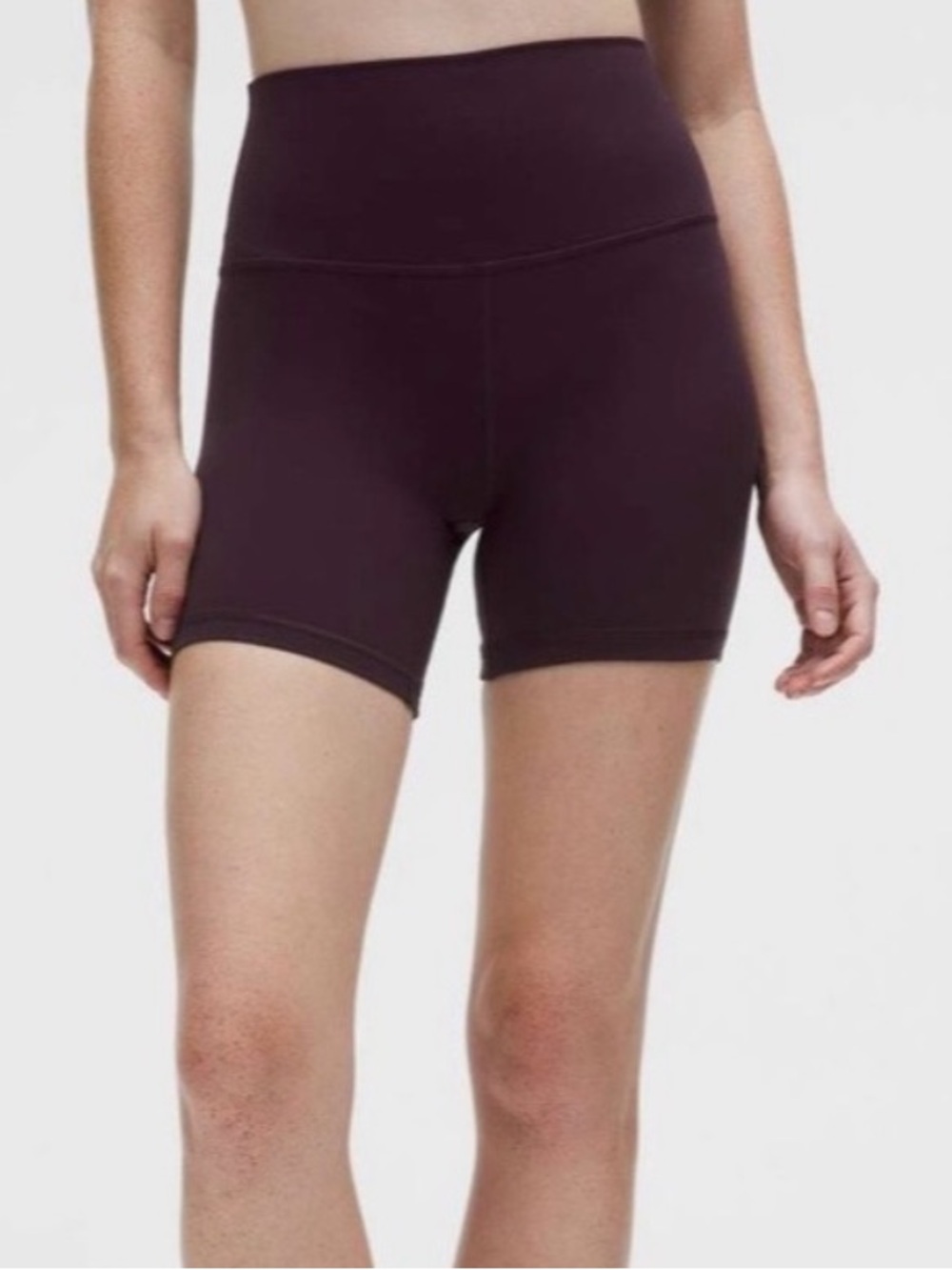 lululemon Align™ High-Rise Short 6" black plum size 4 perfect condition